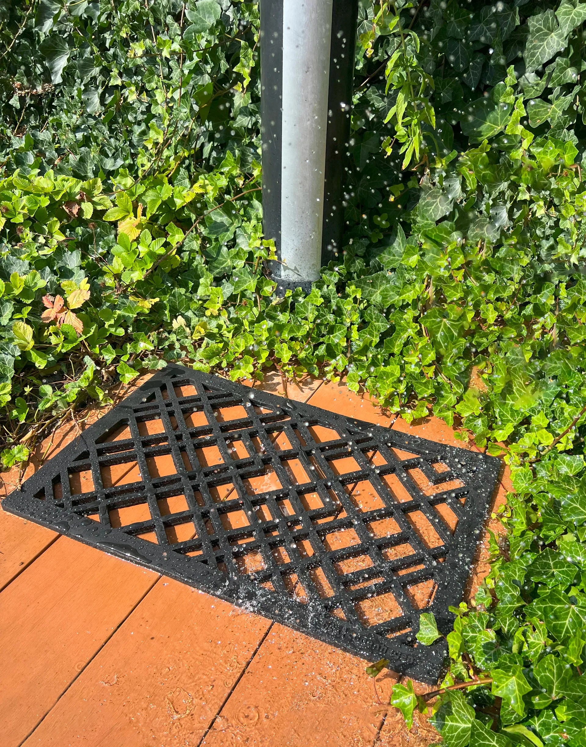 Lines rubber doormat, 40x60 cm tica copenhagen