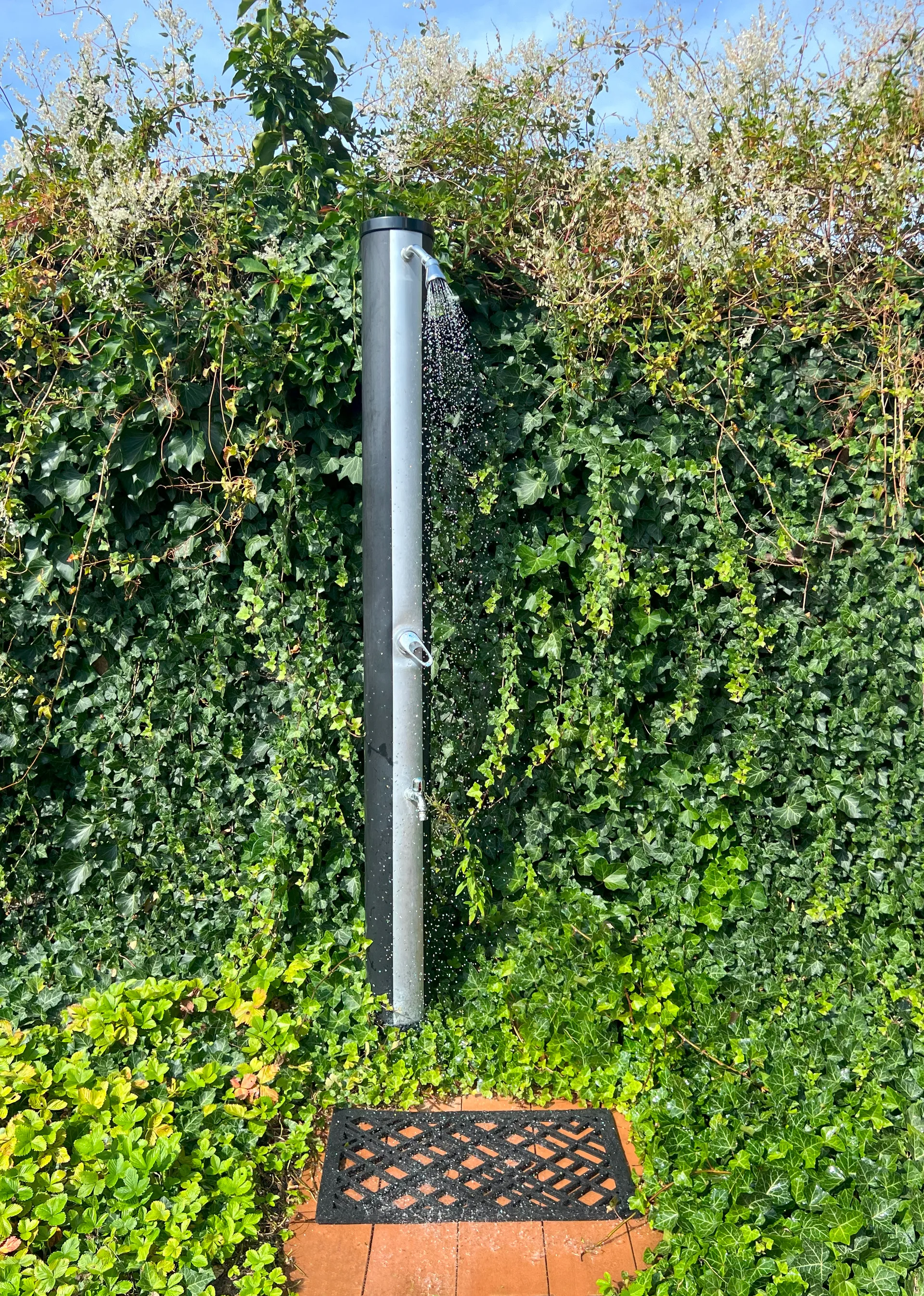 Lines rubber doormat, 40x60 cm tica copenhagen