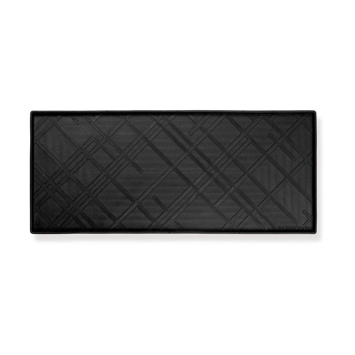 tica copenhagen Lines skotray Large. 38x88 cm | Scandinavian Design | Shoe racks | Black