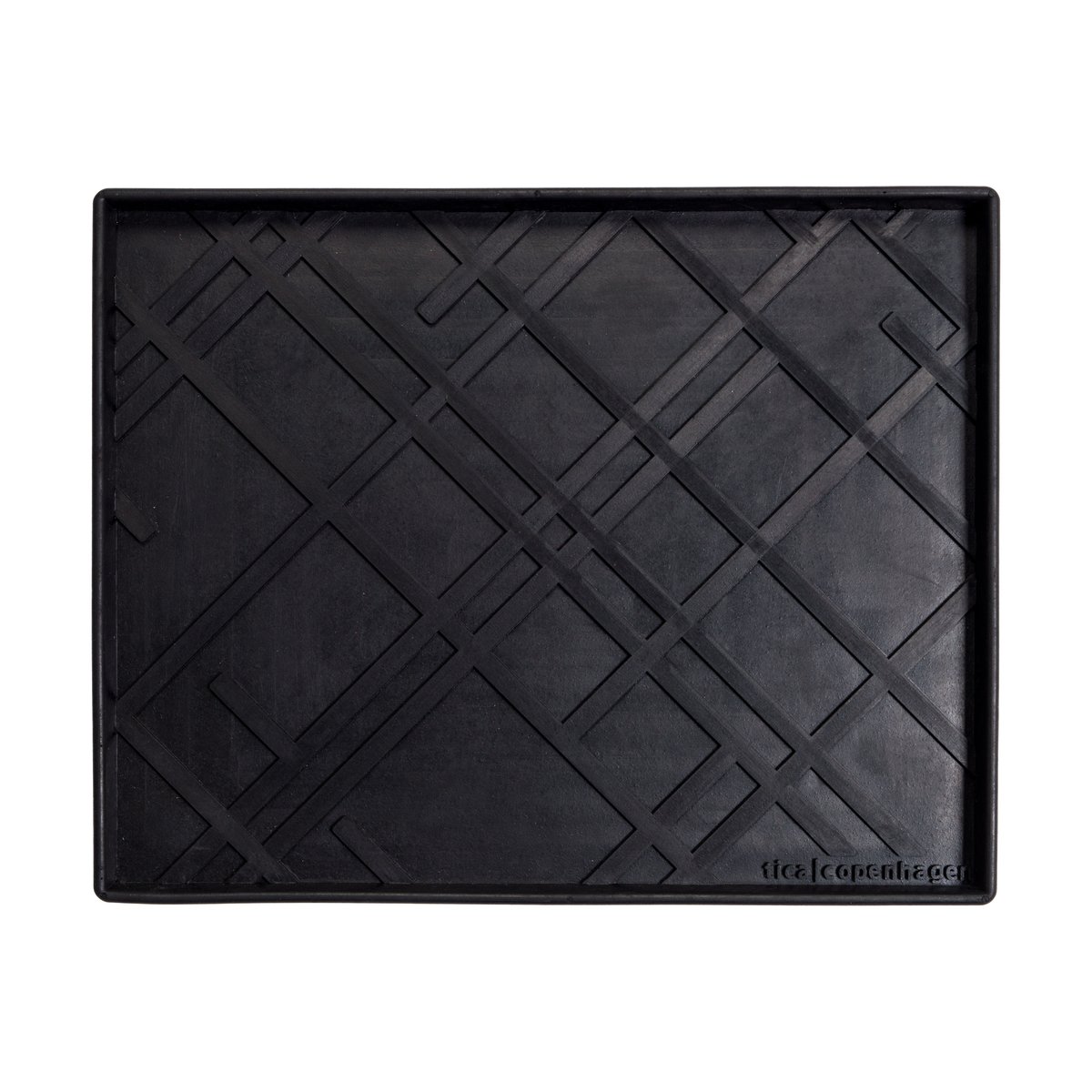 tica copenhagen Lines skotray Medium. 38x48 cm | Scandinavian Design | Shoe racks | Black