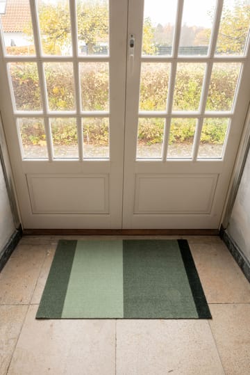 Stripes by tica. horizontal. doormat - Green. 60x90 cm - tica copenhagen