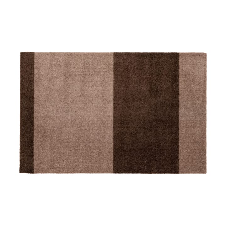 Stripes by tica. horizontal. doormat - Sand-brown. 60x90 cm - tica copenhagen