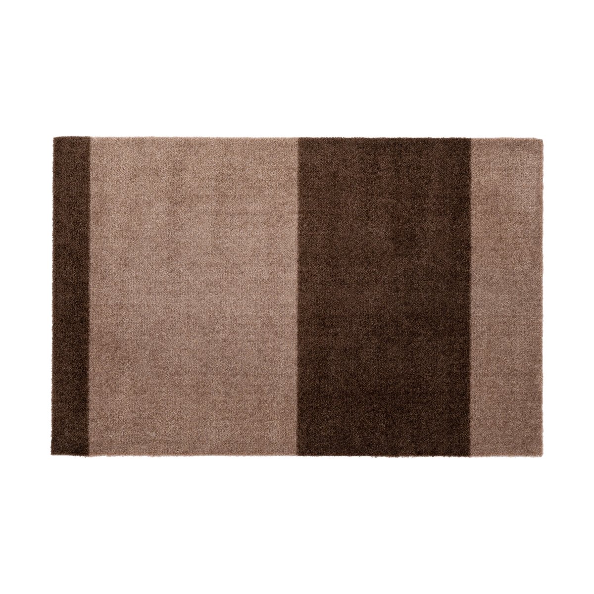tica copenhagen Stripes by tica. horizontal. doormat Sand-brown. 60x90 cm