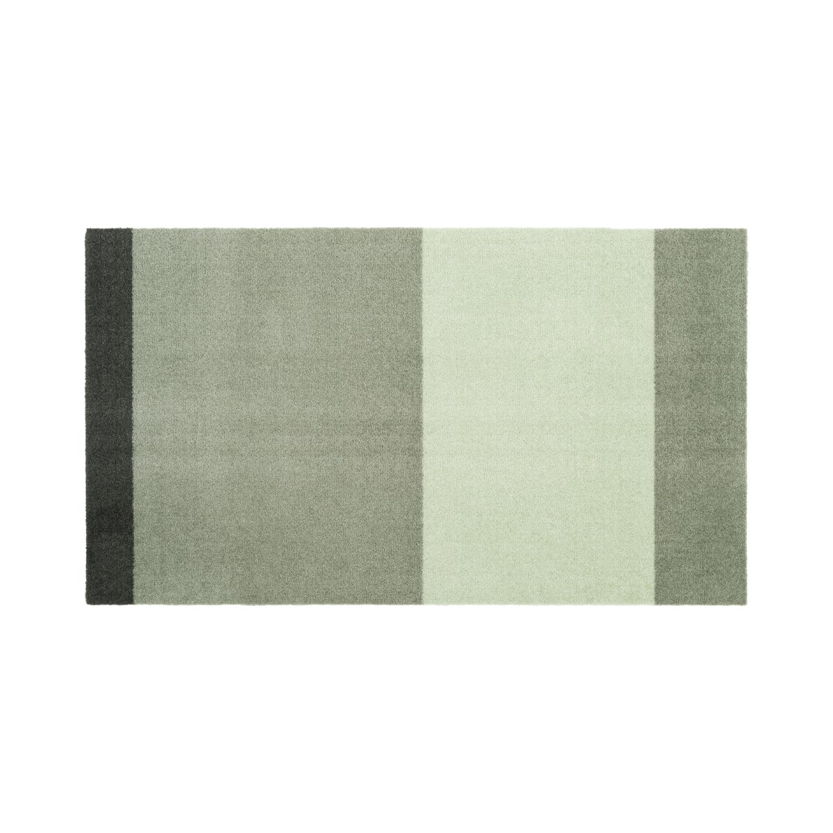 tica copenhagen Stripes by tica. horizontal. hallway rug Green. 67x120 cm