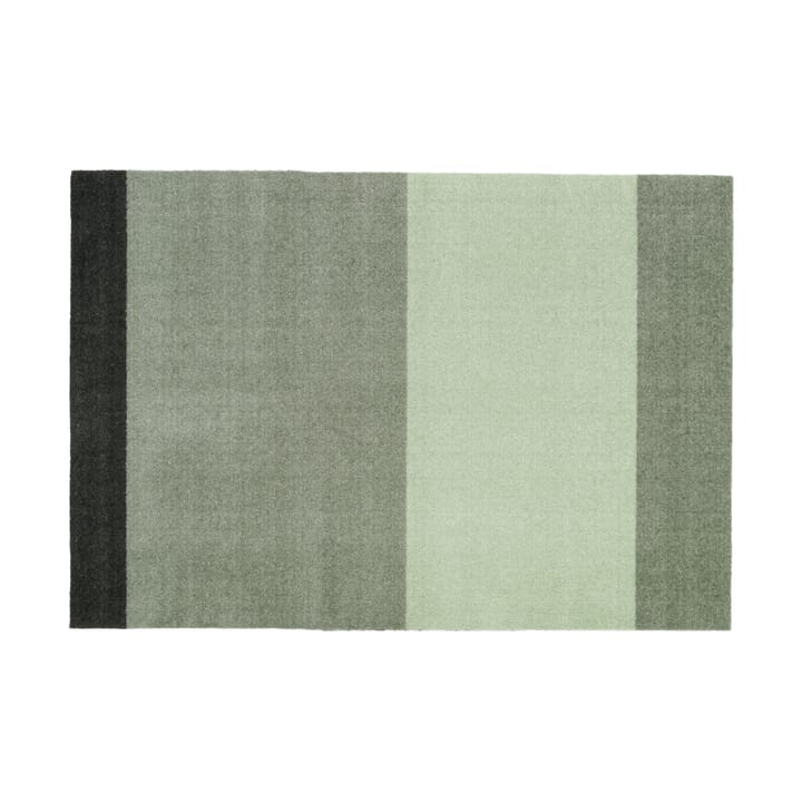 Stripes by tica. horizontal. hallway rug - Green. 90x130 cm - tica copenhagen