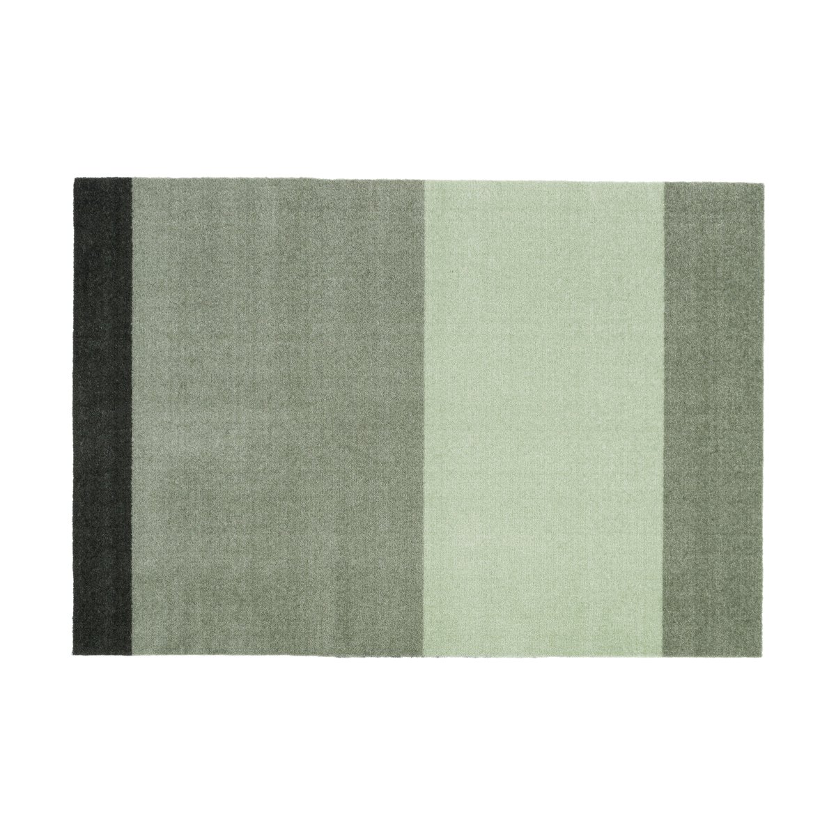 tica copenhagen Stripes by tica. horizontal. hallway rug Green. 90x130 cm
