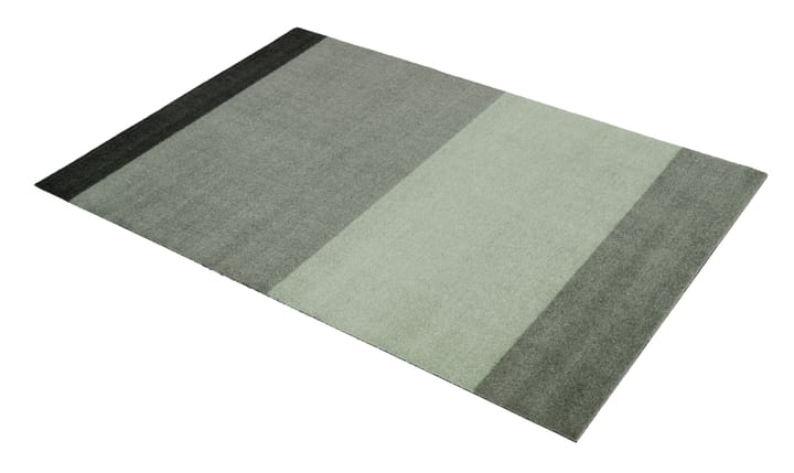 Stripes by tica. horizontal. hallway rug - Green. 90x130 cm - tica copenhagen