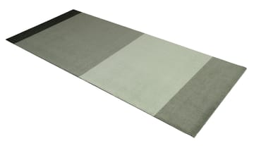 Stripes by tica. horizontal. hallway rug - Green. 90x200 cm - tica copenhagen