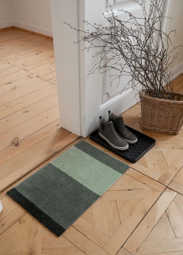 Stripes doormat horizontal - Green. 40x60 cm - tica copenhagen