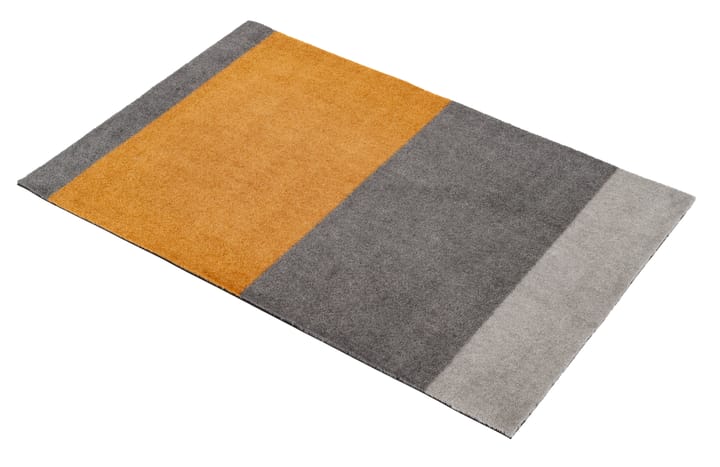Stripes doormat horizontal, Grey-grey-dijon. 60x90 cm tica copenhagen