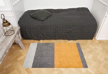 Stripes doormat horizontal - Grey-grey-dijon. 60x90 cm - tica copenhagen