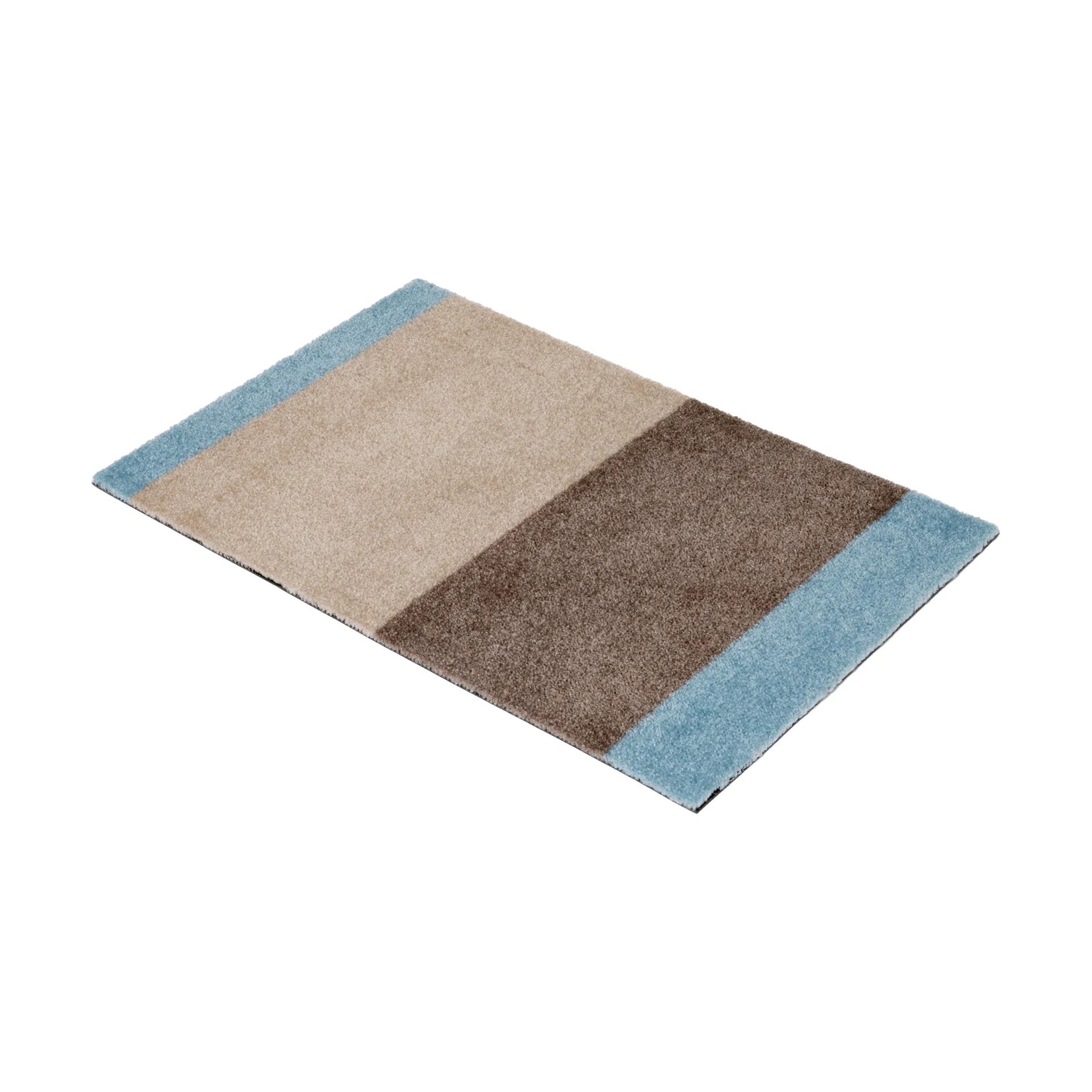 Stripes doormat horizontal, Ivory-sand-blue, 40x60 cm tica copenhagen