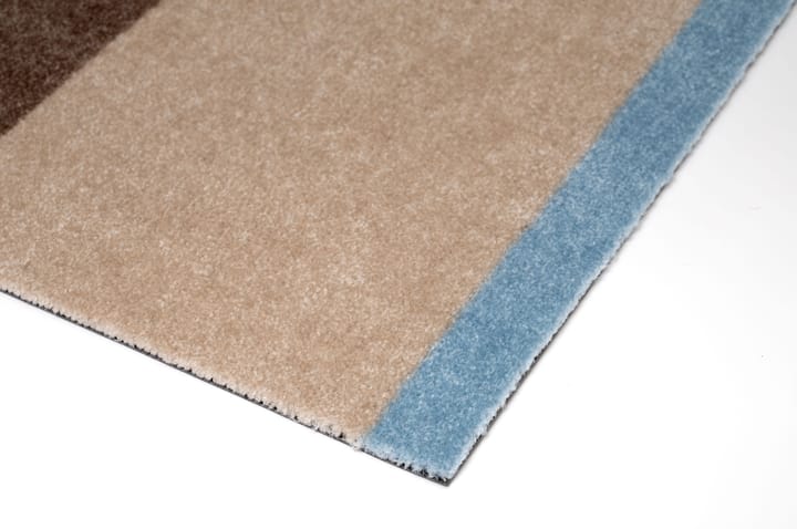 Stripes doormat horizontal, Ivory-sand-blue, 40x60 cm tica copenhagen