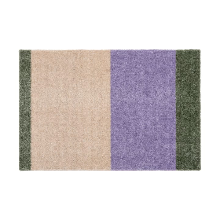 Stripes doormat horizontal - Lilac-ivory-green, 40x60 cm - Tica copenhagen