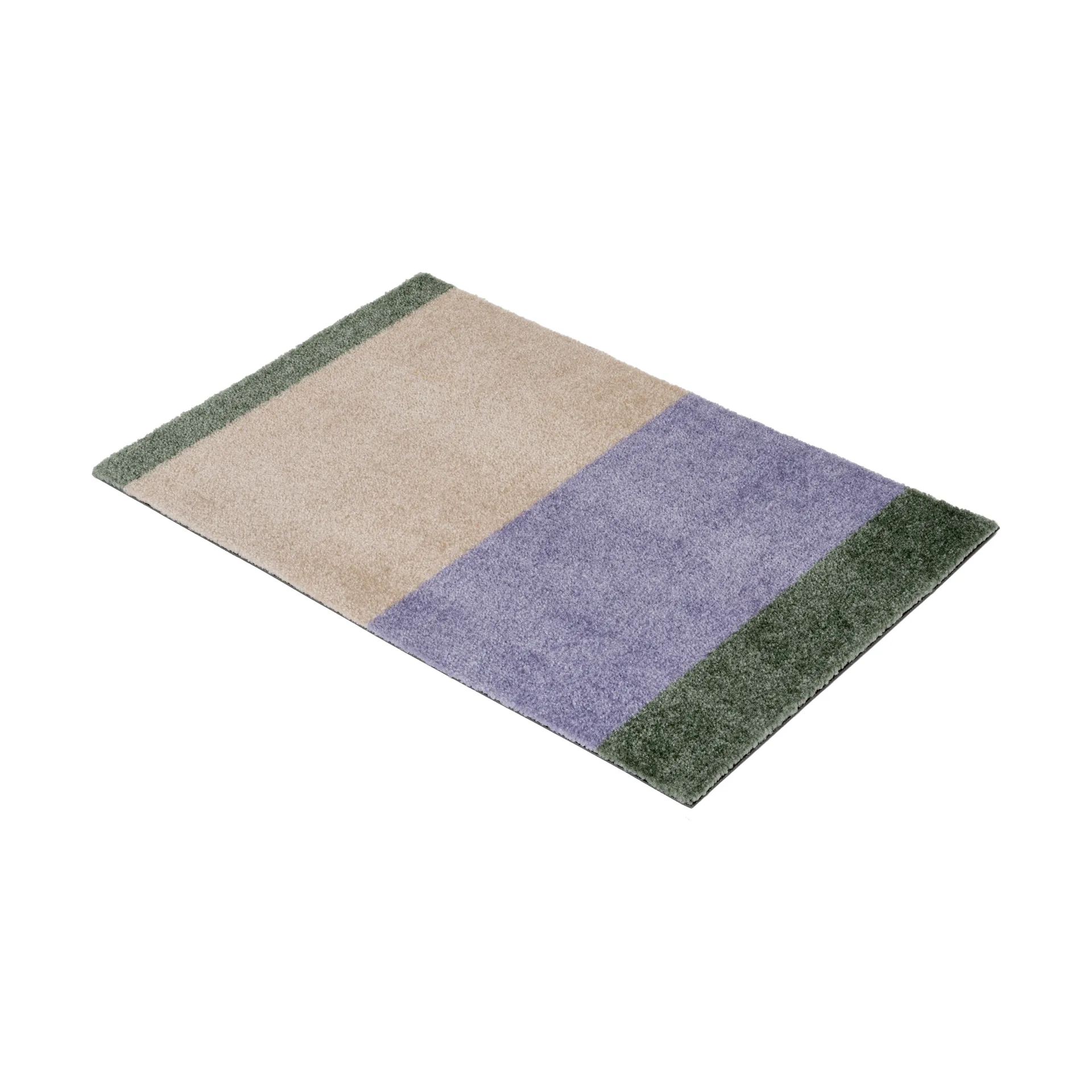 Stripes doormat horizontal, Lilac-ivory-green, 40x60 cm tica copenhagen