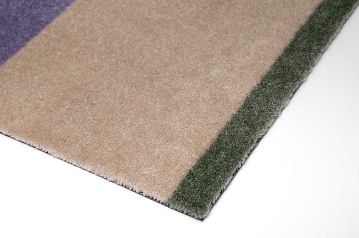 Stripes doormat horizontal, Lilac-ivory-green, 40x60 cm tica copenhagen