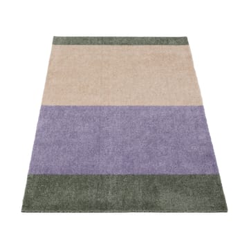 Stripes doormat horizontal - Lilac-ivory-green, 60x90 cm - tica copenhagen