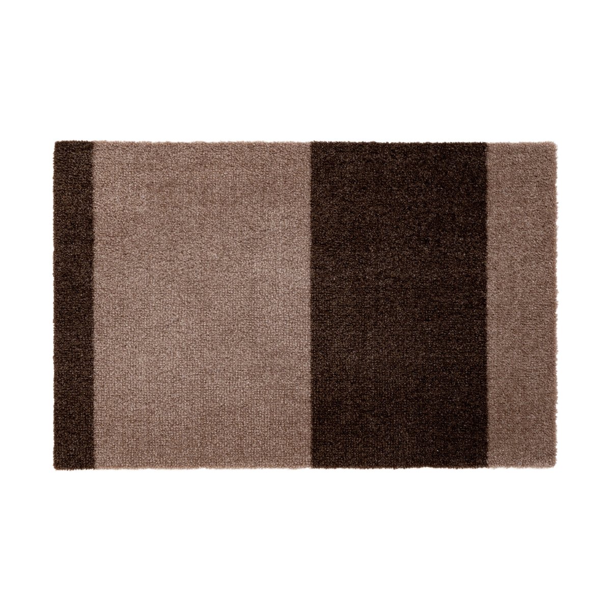 tica copenhagen Stripes doormat horizontal Sand-brown. 40x60 cm