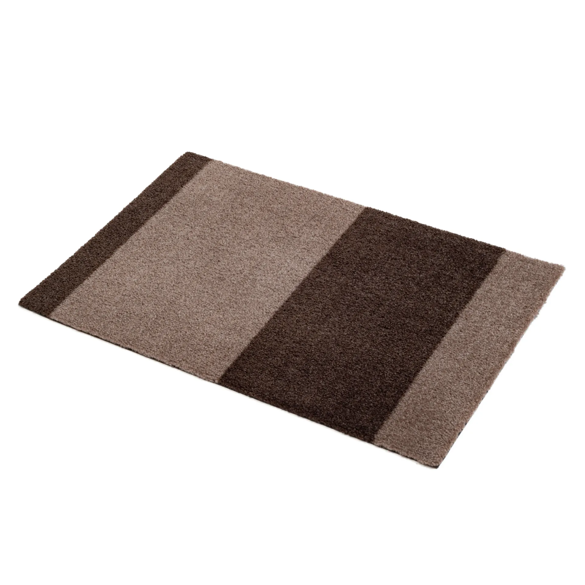 Stripes doormat horizontal, Sand-brown. 40x60 cm tica copenhagen