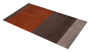 Stripes hallway rug horizontal - Brown-terracotta67x120 cm - tica copenhagen