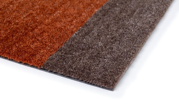 Stripes hallway rug horizontal, Brown-terracotta67x120 cm tica copenhagen