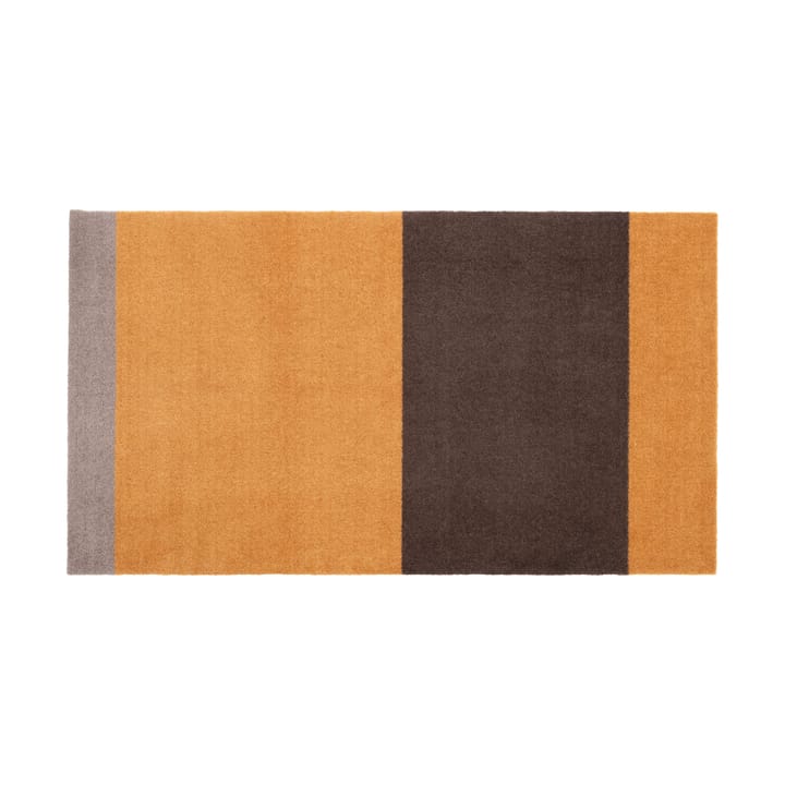 Stripes hallway rug horizontal - Dijon-brown-sand. 67x120 cm - Tica copenhagen