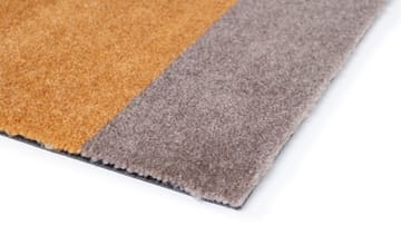 Stripes hallway rug horizontal - Dijon-brown-sand. 67x120 cm - tica copenhagen