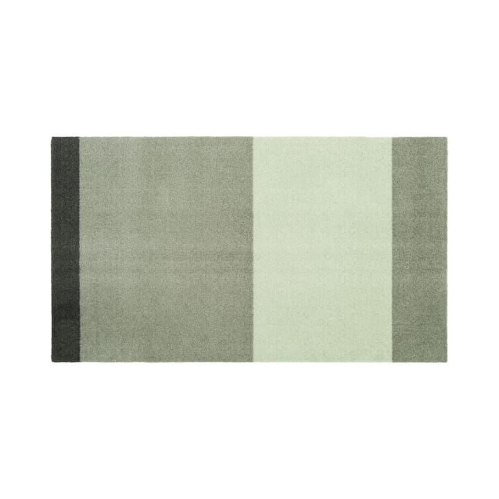 Stripes hallway rug horizontal - Green. 67x120 cm - Tica copenhagen