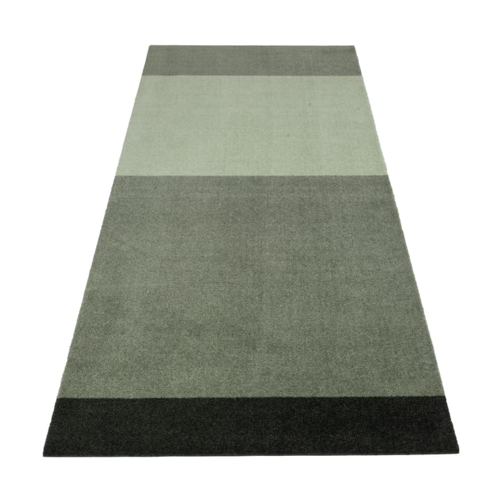 Stripes hallway rug horizontal - Green. 90x200 cm - Tica copenhagen