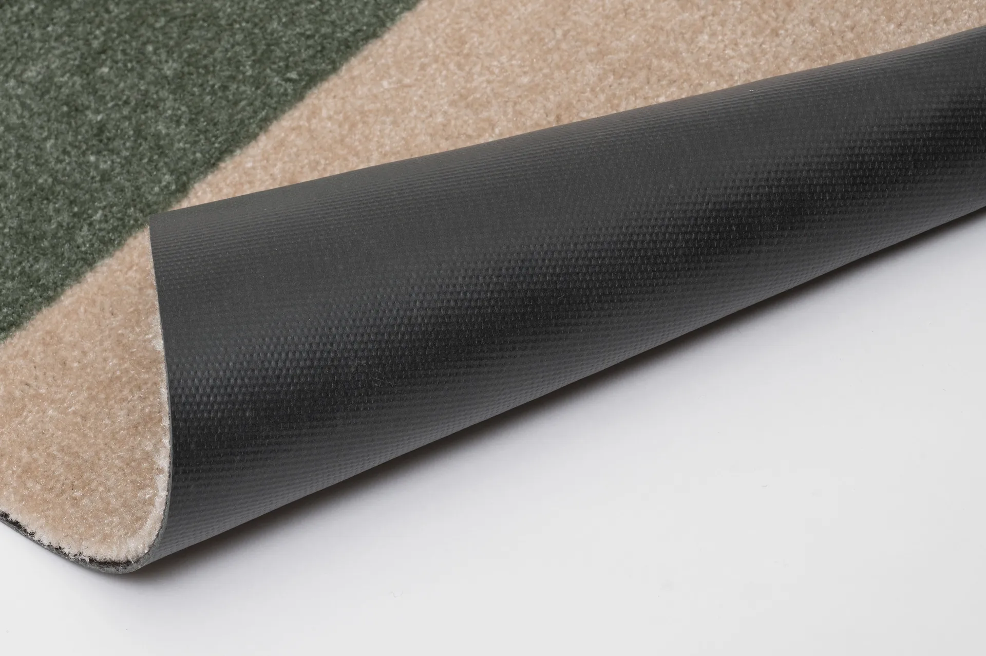 Stripes hallway rug horizontal, Green-ivory-bordeaux, 67x120 cm tica copenhagen