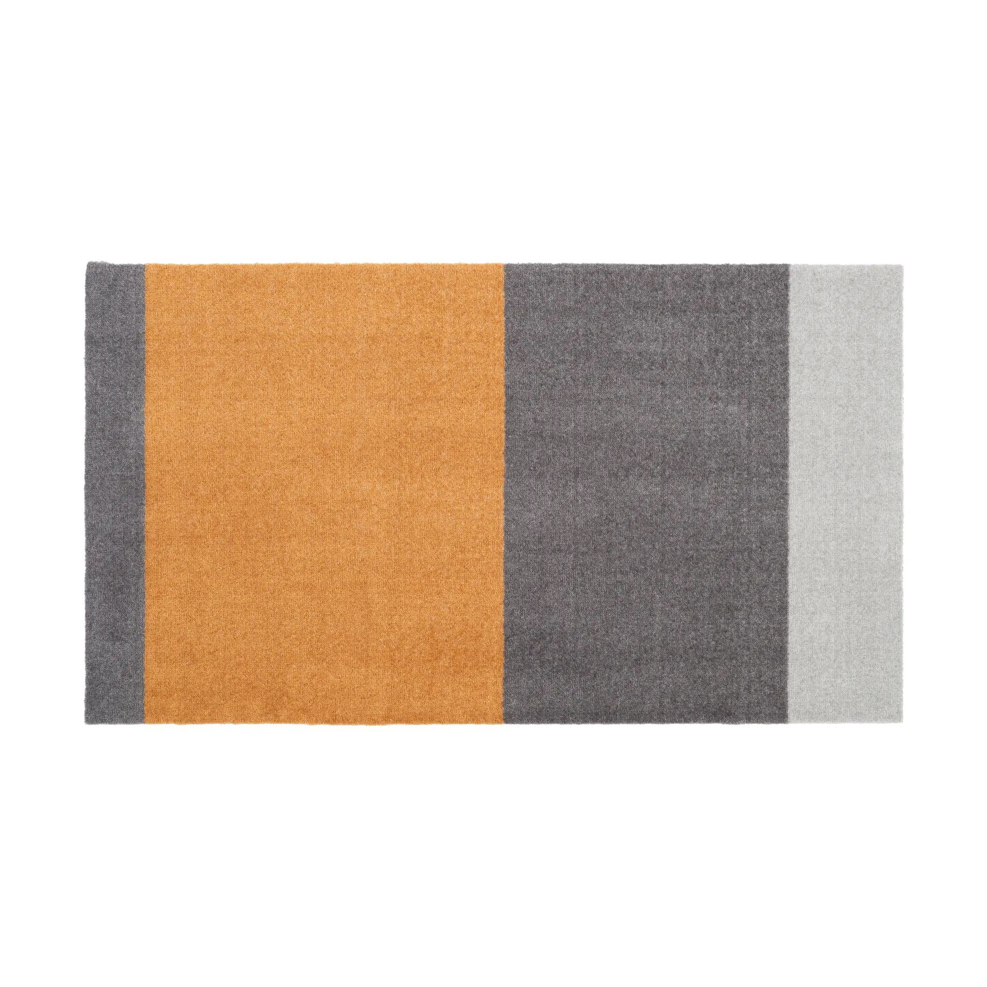 Stripes hallway rug horizontal, Grey-grey-dijon. 67x120 cm tica copenhagen