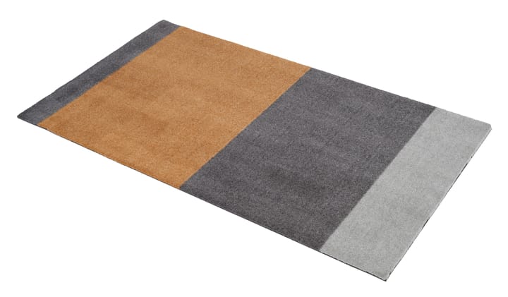 Stripes hallway rug horizontal, Grey-grey-dijon. 67x120 cm tica copenhagen