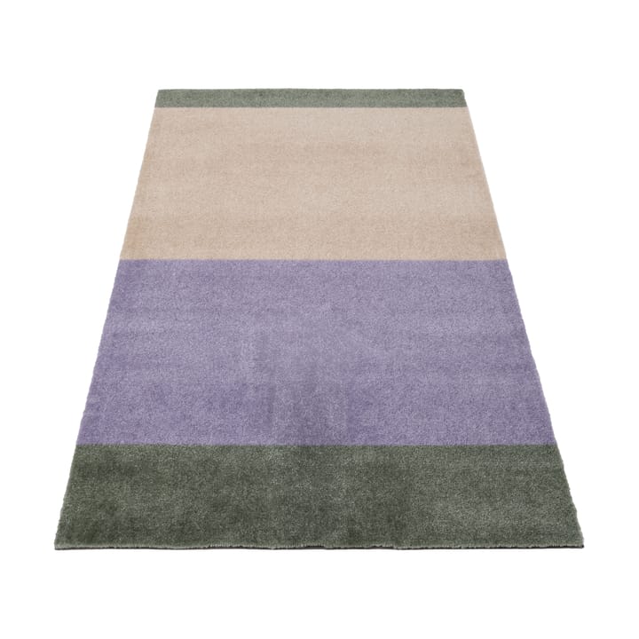 Stripes hallway rug horizontal - Lilac-ivory-green, 67x120 cm - Tica copenhagen