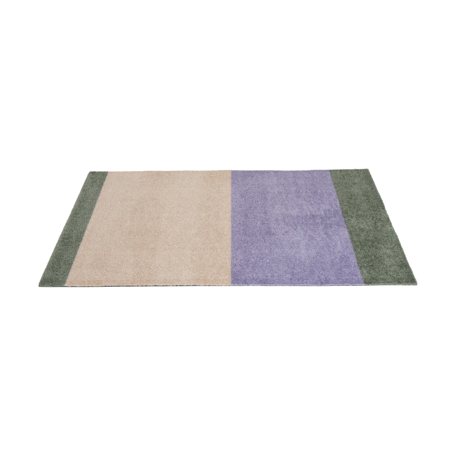 Stripes hallway rug horizontal, Lilac-ivory-green, 67x120 cm tica copenhagen