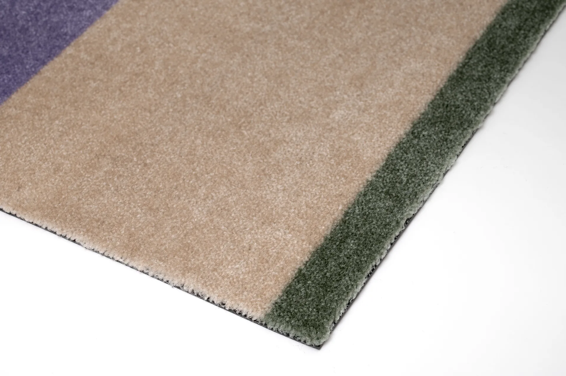 Stripes hallway rug horizontal, Lilac-ivory-green, 67x120 cm tica copenhagen