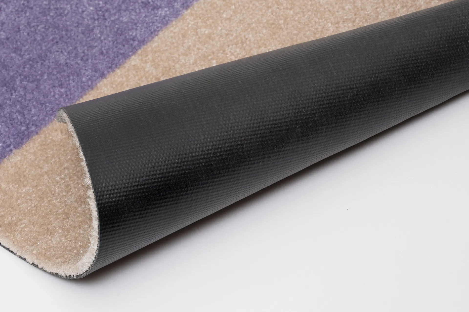 Stripes hallway rug horizontal, Lilac-ivory-green, 67x120 cm tica copenhagen