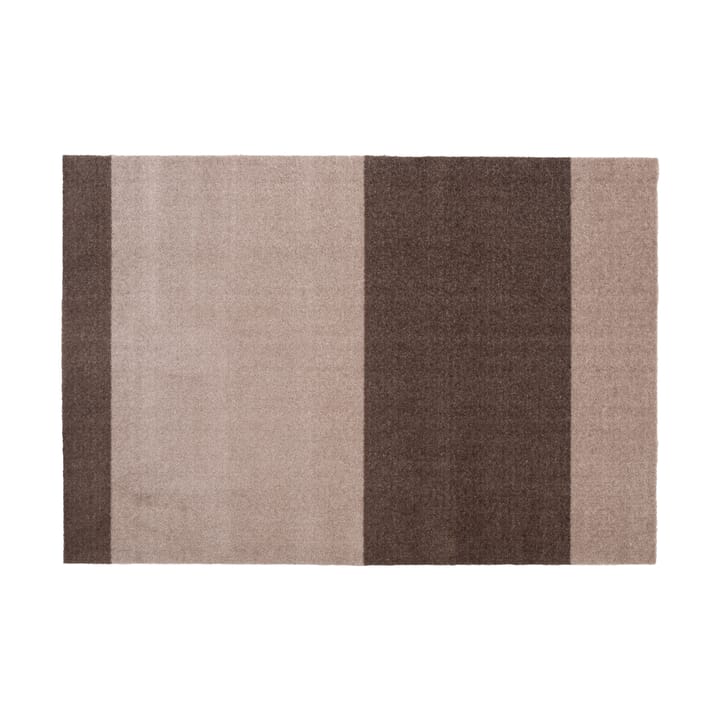 Stripes hallway rug horizontal - Sand-brown. 90x130 cm - Tica copenhagen