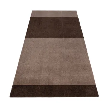 Stripes hallway rug horizontal - Sand-brown. 90x200 cm - tica copenhagen