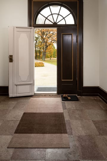 Stripes hallway rug horizontal - Sand-brown. 90x200 cm - tica copenhagen