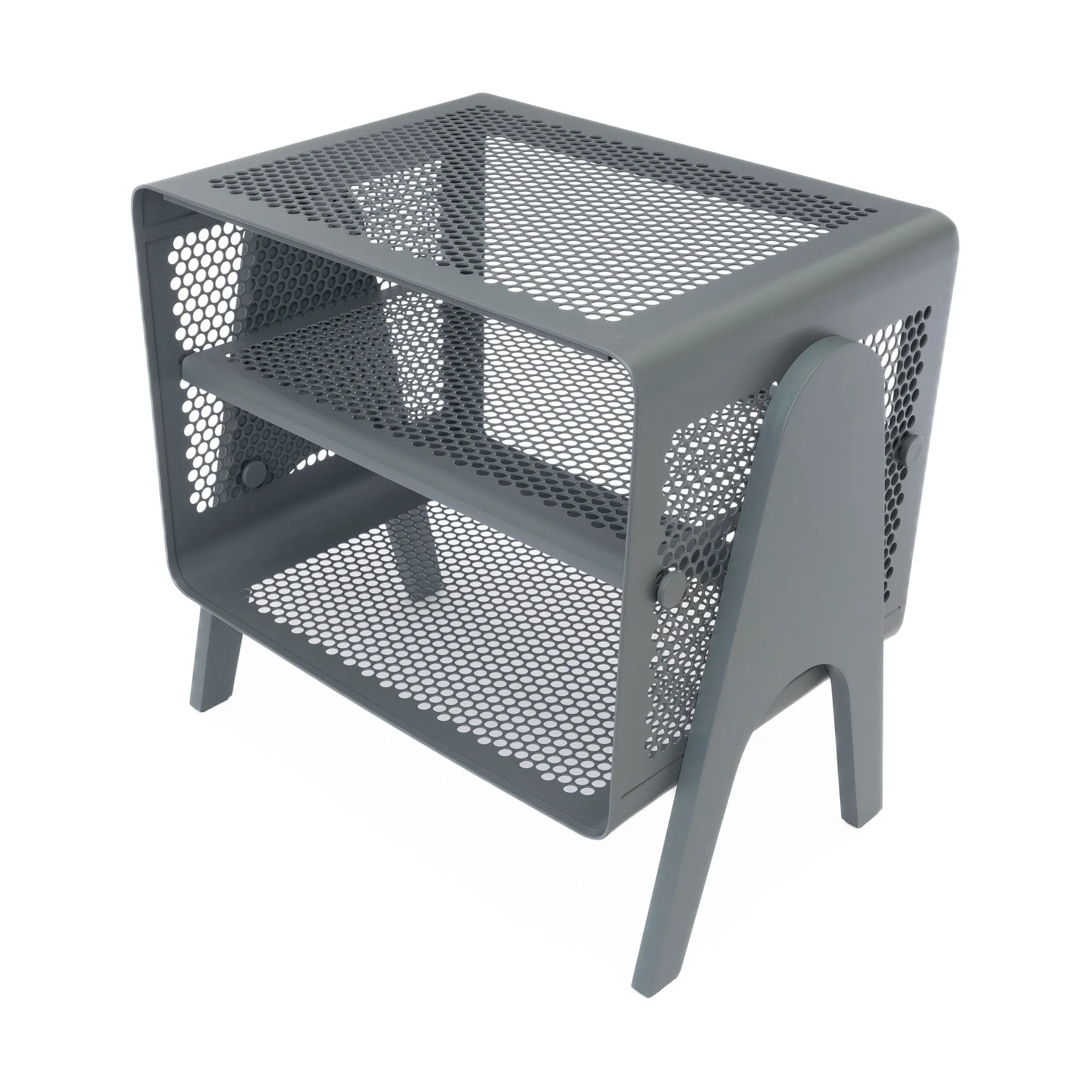 Tica Rack Floor small shelf, Steelgrey tica copenhagen