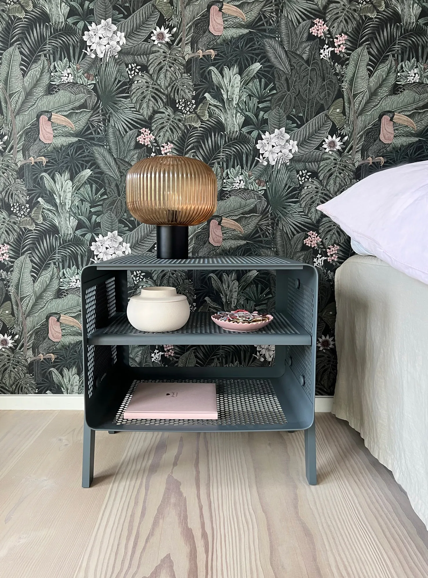 Tica Rack Floor small shelf, Steelgrey tica copenhagen