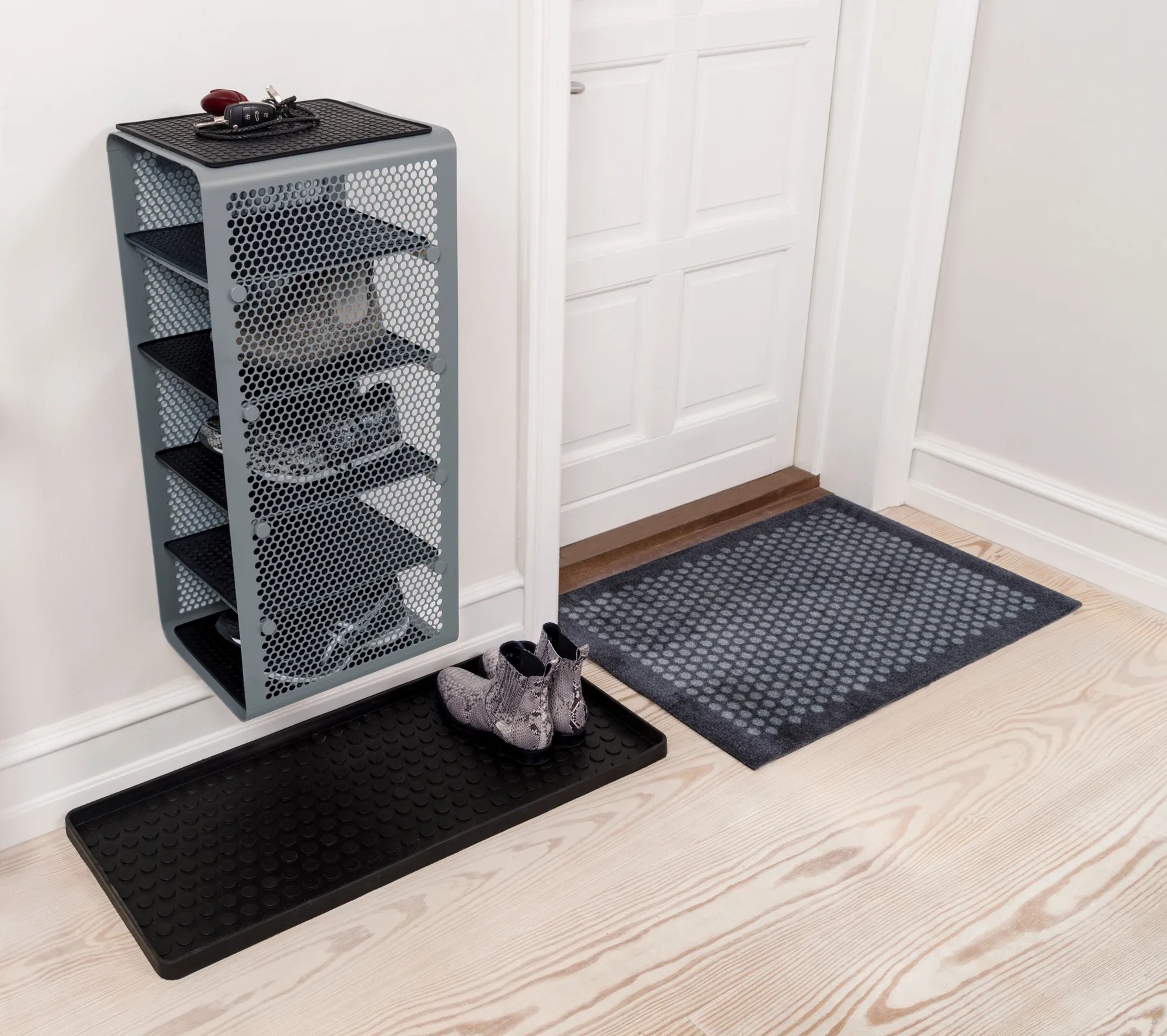 Tica Rack Wall large wall shelf, Steelgrey tica copenhagen