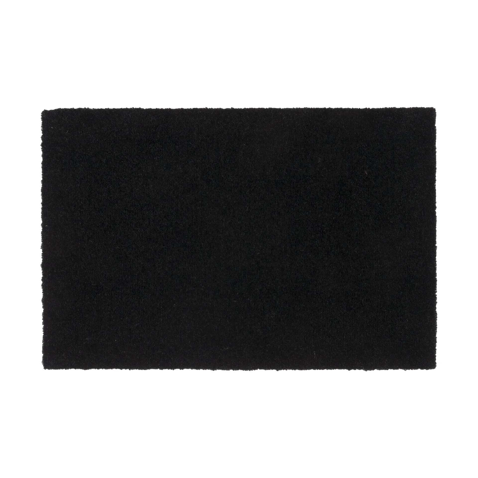 Unicolor doormat, Black. 40x60 cm tica copenhagen