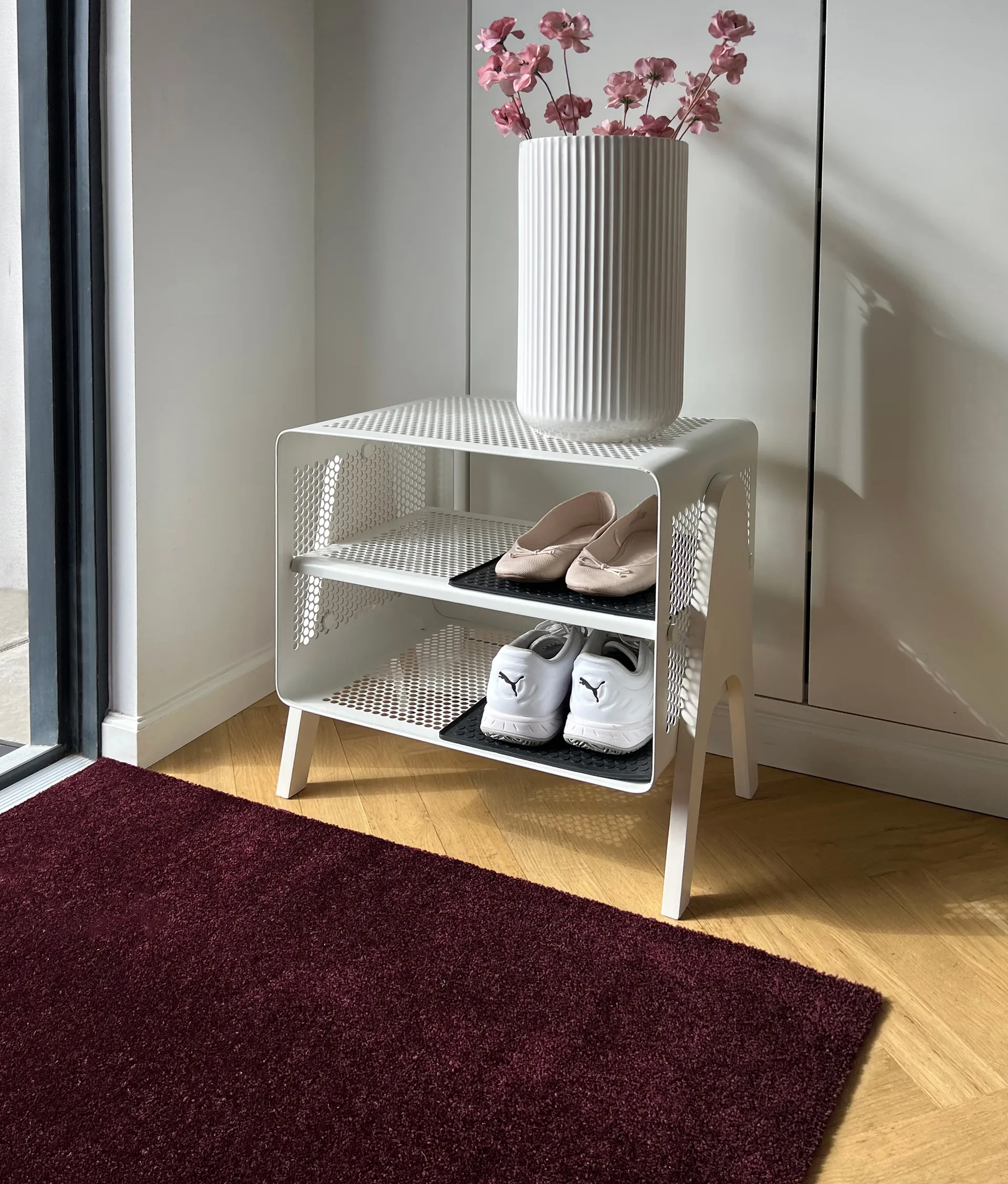 Unicolor doormat, Bordeaux, 60x90 cm tica copenhagen