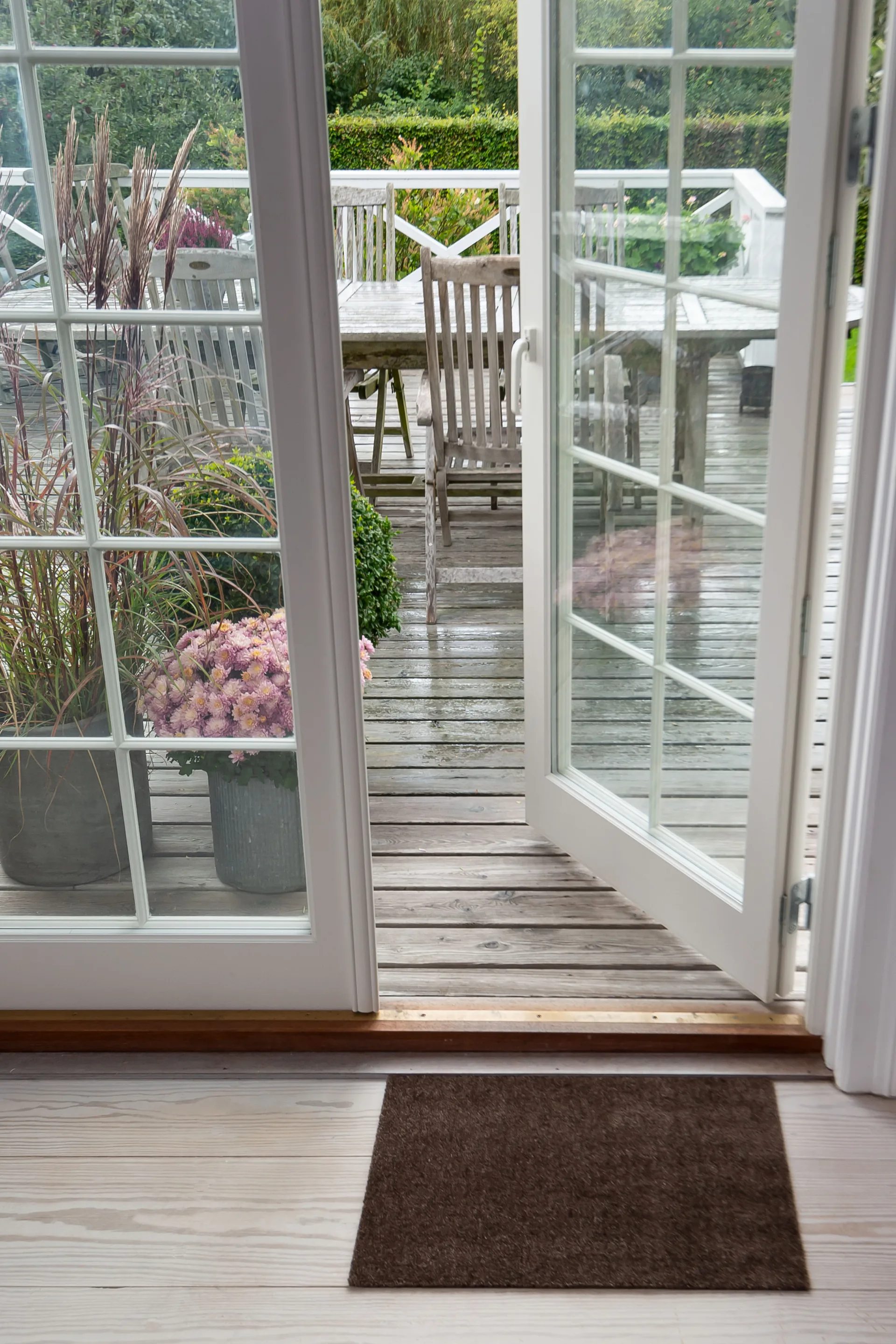 Unicolor doormat, Brown. 40x60 cm tica copenhagen