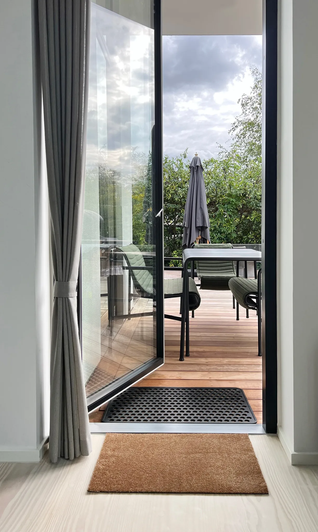 Unicolor doormat, Cognac, 40x60 cm tica copenhagen