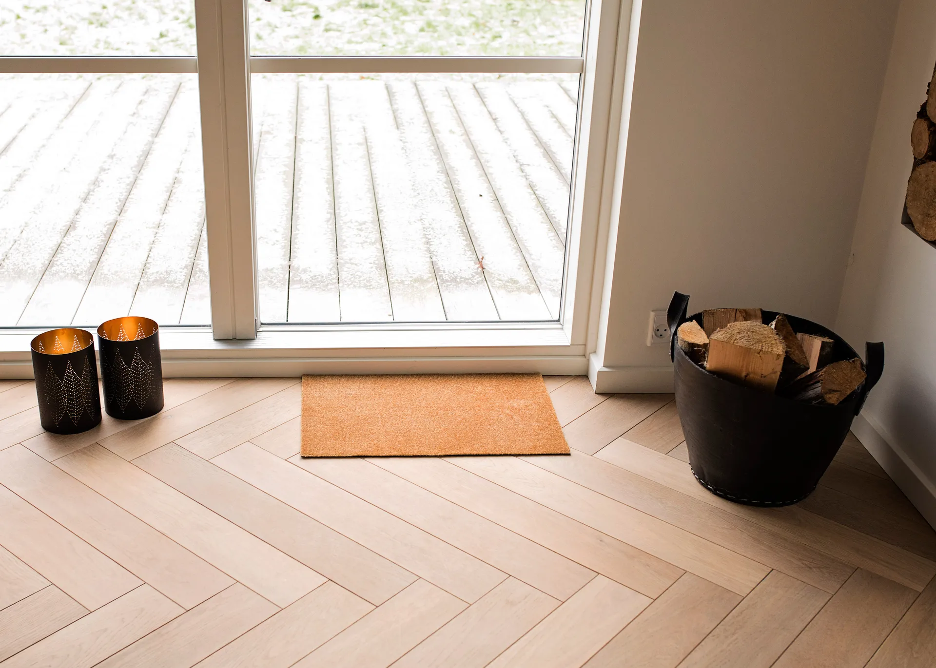 Unicolor doormat, Dijon. 40x60 cm tica copenhagen