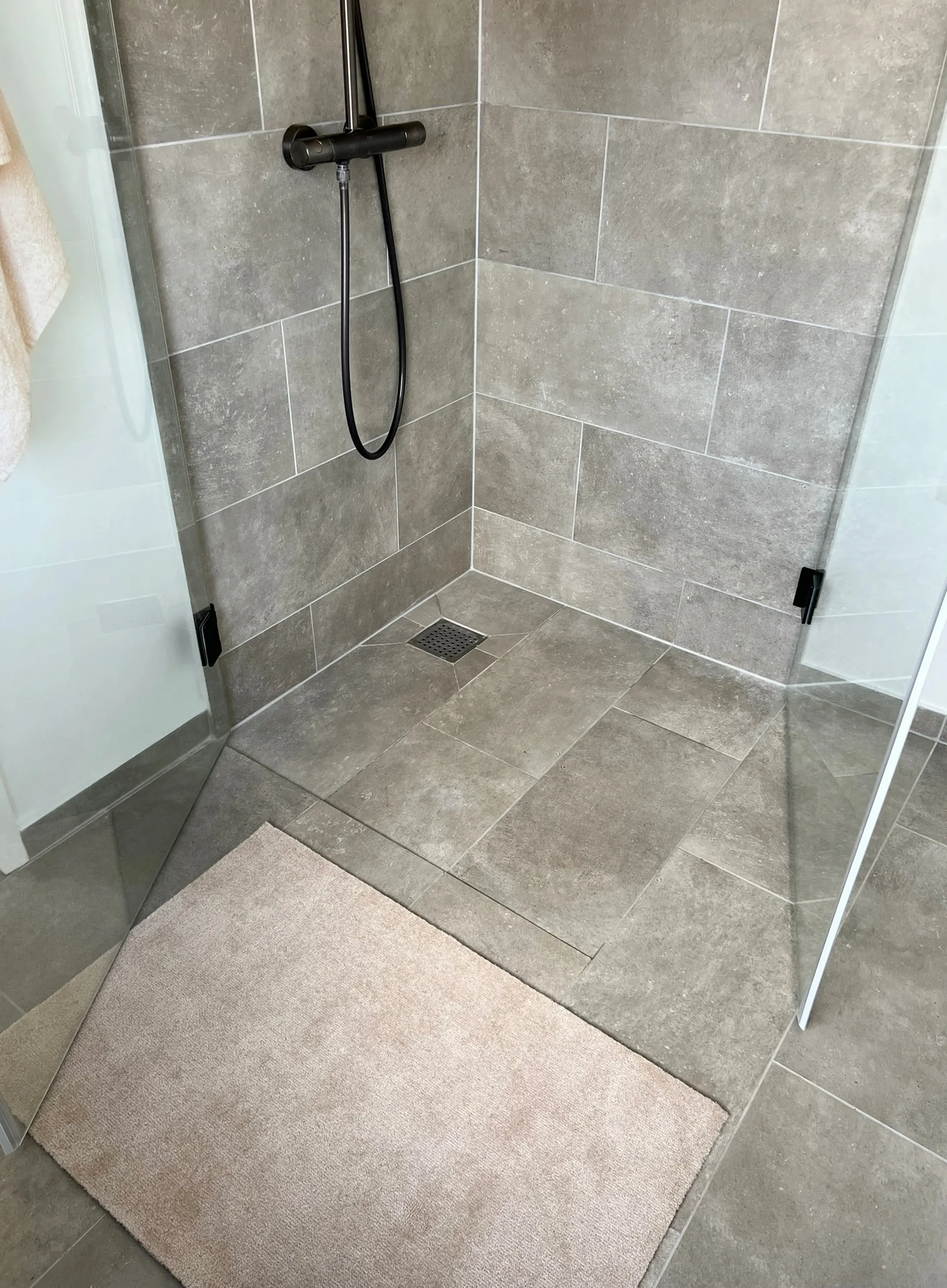 Unicolor doormat, Ivory. 60x90 cm tica copenhagen