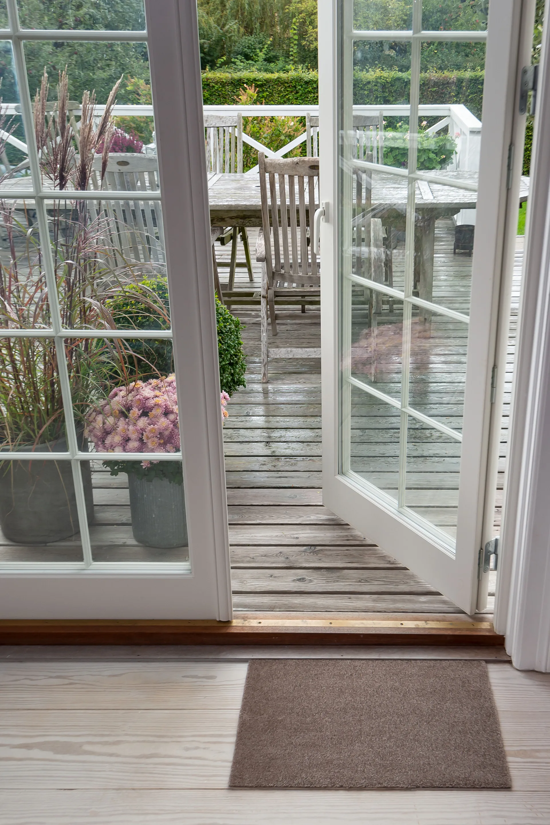 Unicolor doormat, Sand. 40x60 cm tica copenhagen