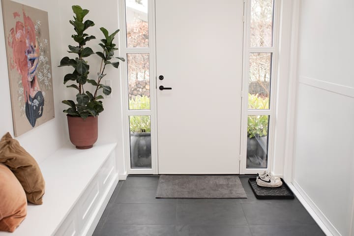 Unicolor doormat - Steel grey. 60x90 cm - tica copenhagen